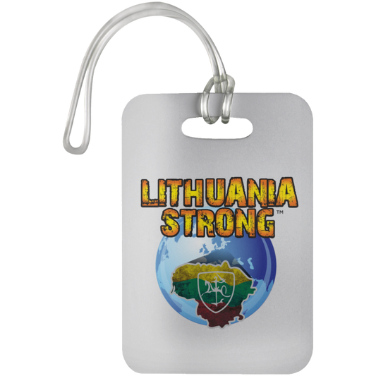 Lithuania Strong - Luggage Bag Tag - Lithuania Strong