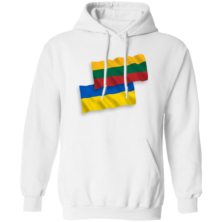 Lithuania Ukraine Flag - MenWomen Unisex Comfort Pullover Hoodie - Lithuania Strong