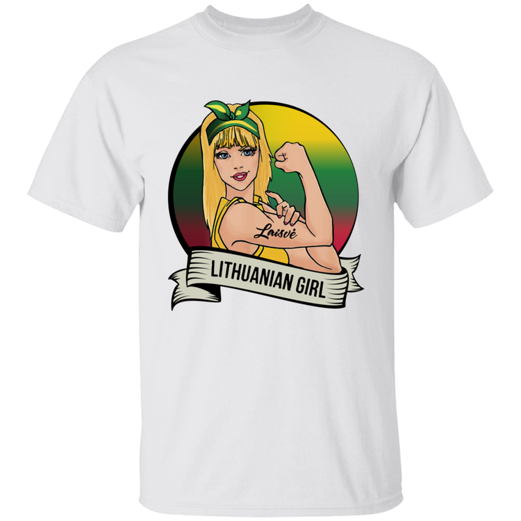 Lithuanian Girl - BoysGirls Youth Classic Short Sleeve T-Shirt - Lithuania Strong