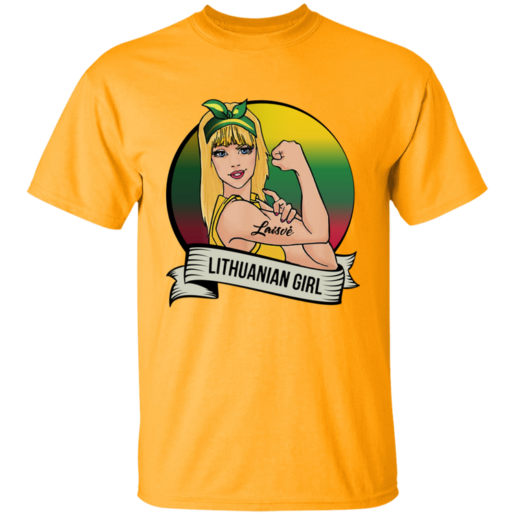 Lithuanian Girl - BoysGirls Youth Classic Short Sleeve T-Shirt - Lithuania Strong