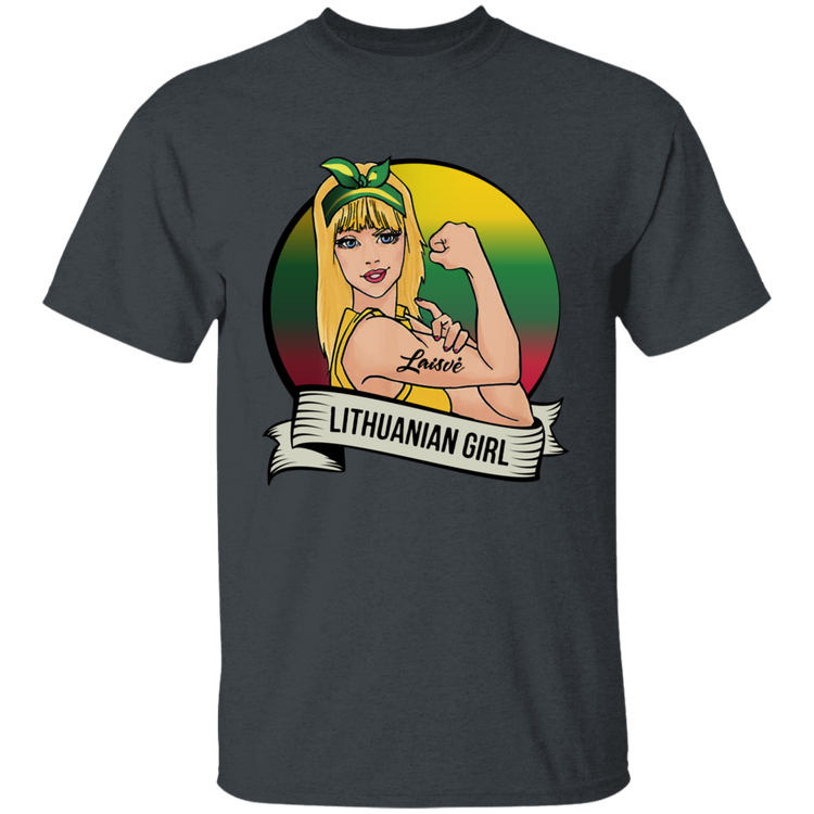 Lithuanian Girl - BoysGirls Youth Classic Short Sleeve T-Shirt - Lithuania Strong
