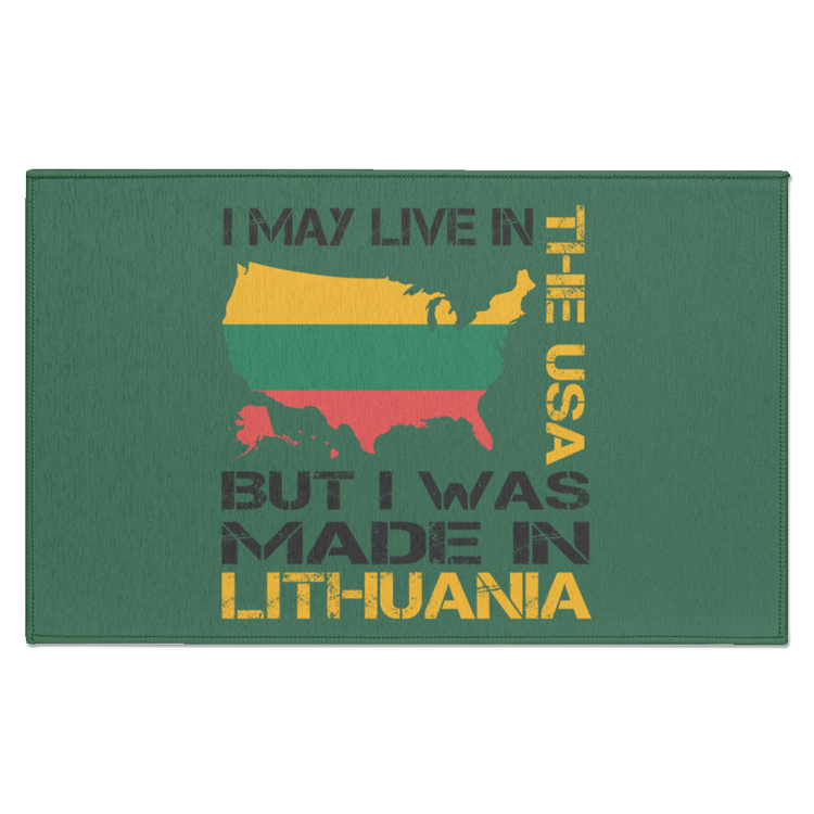 Made in Lithuania - Indoor Doormat - Lithuania Strong