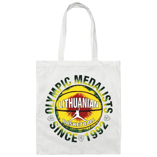 Olympic Medalists - Canvas Tote Bag - Lithuania Strong