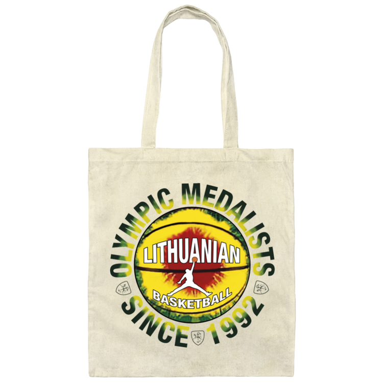 Olympic Medalists - Canvas Tote Bag - Lithuania Strong