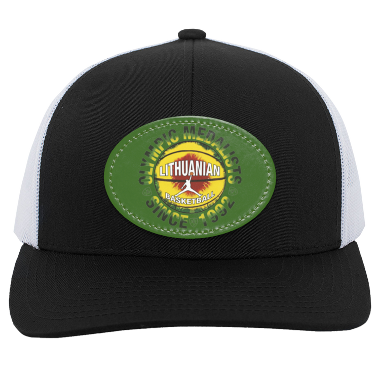 Olympic Medalists - Trucker Snap Back - Oval Patch - Lithuania Strong