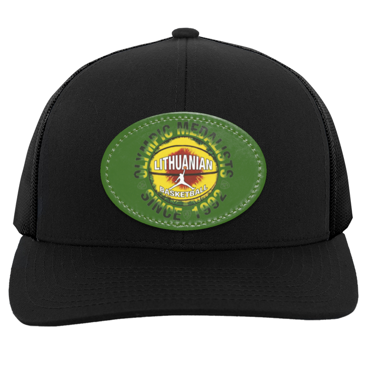 Olympic Medalists - Trucker Snap Back - Oval Patch - Lithuania Strong