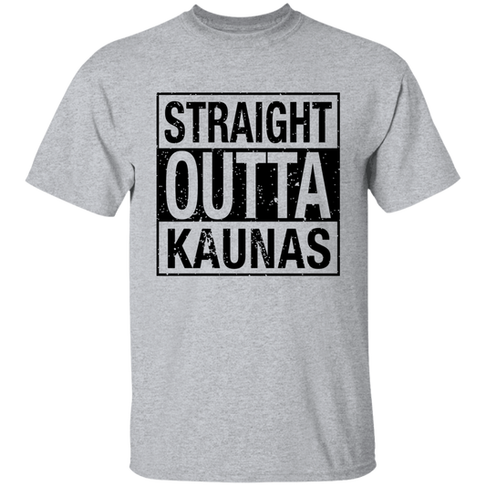 Straight Outta Kaunas - BoysGirls Youth Classic Short Sleeve T-Shirt - Lithuania Strong