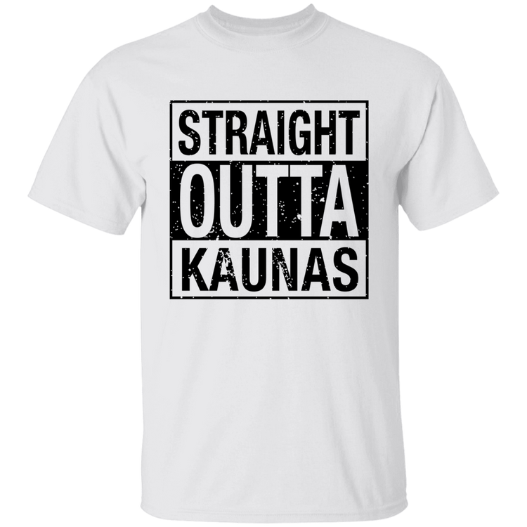 Straight Outta Kaunas - BoysGirls Youth Classic Short Sleeve T-Shirt - Lithuania Strong
