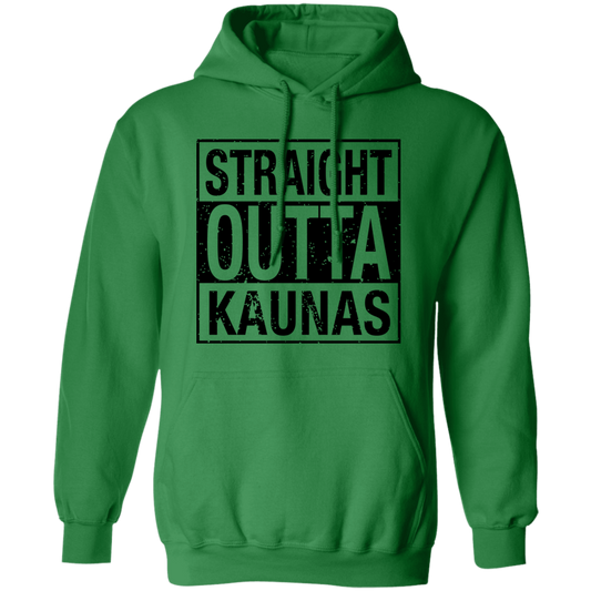Straight Outta Kaunas - MenWomen Unisex Comfort Pullover Hoodie - Lithuania Strong