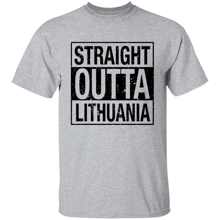 Straight Outta Lithuania - BoysGirls Youth Classic Short Sleeve T-Shirt - Lithuania Strong