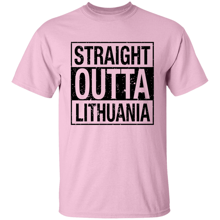 Straight Outta Lithuania - BoysGirls Youth Classic Short Sleeve T-Shirt - Lithuania Strong