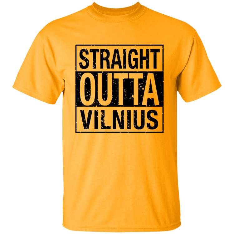 Straight Outta Vilnius - BoysGirls Youth Classic Short Sleeve T-Shirt - Lithuania Strong