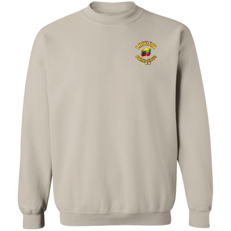 Team Lietuva 2024 Olympics - MenWomen Unisex Comfort Crewneck Pullover Sweatshirt - Lithuania Strong