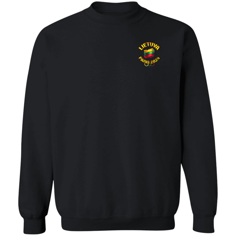 Team Lietuva 2024 Olympics - MenWomen Unisex Comfort Crewneck Pullover Sweatshirt - Lithuania Strong
