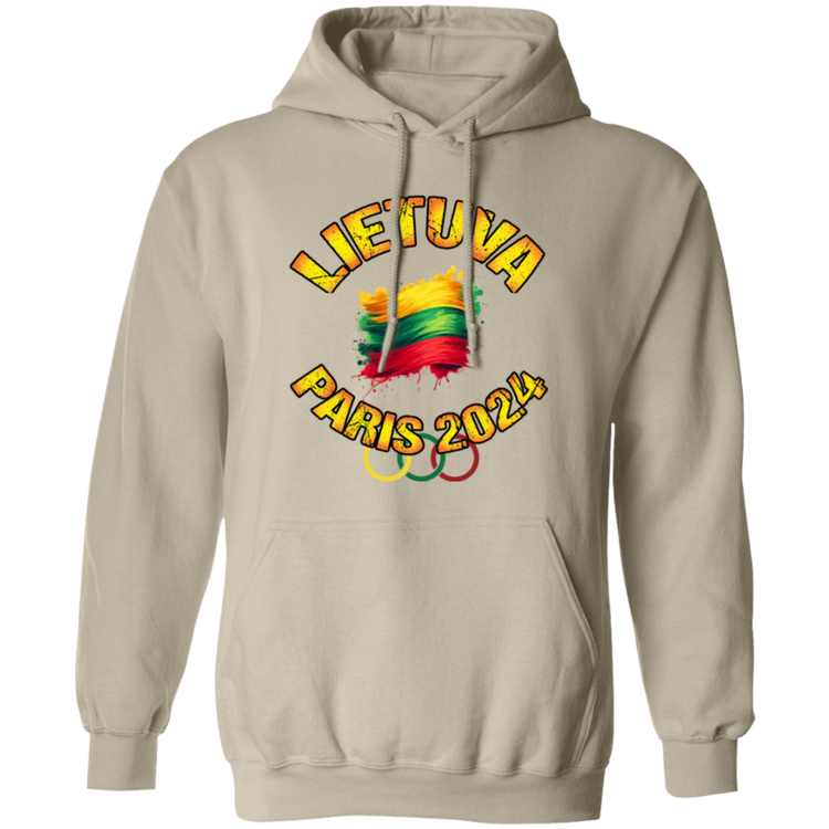Team Lietuva 2024 Olympics - MenWomen Unisex Comfort Pullover Hoodie - Lithuania Strong