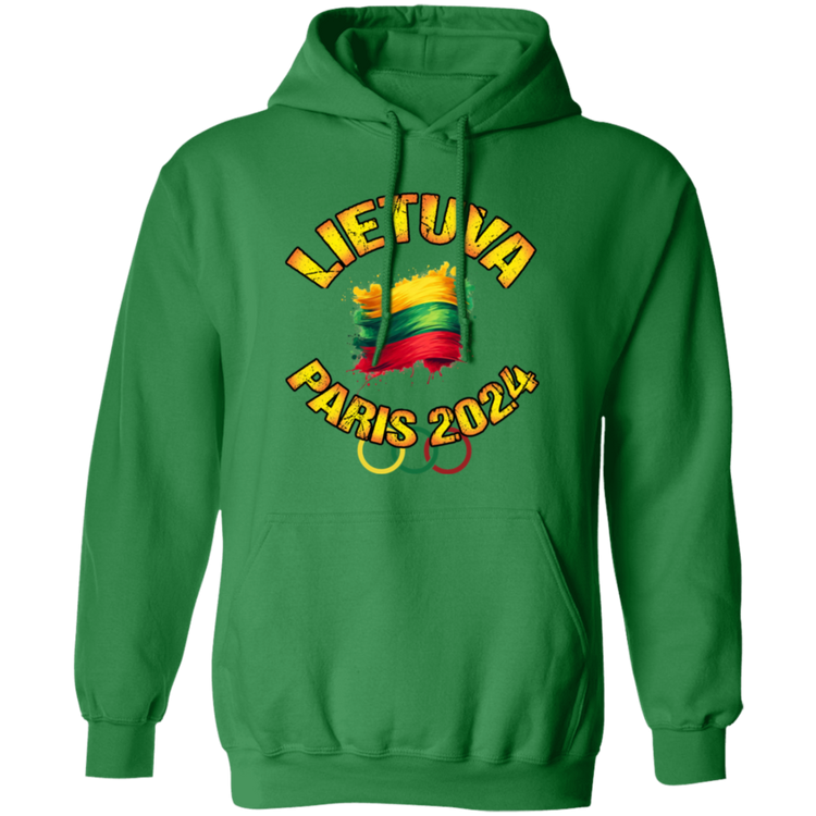 Team Lietuva 2024 Olympics - MenWomen Unisex Comfort Pullover Hoodie - Lithuania Strong