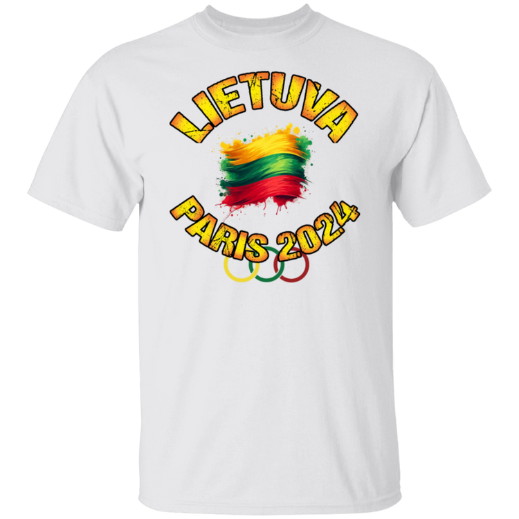Team Lietuva 2024 Olympics  - Mens Classic Short Sleeve T-Shirt - Lithuania Strong