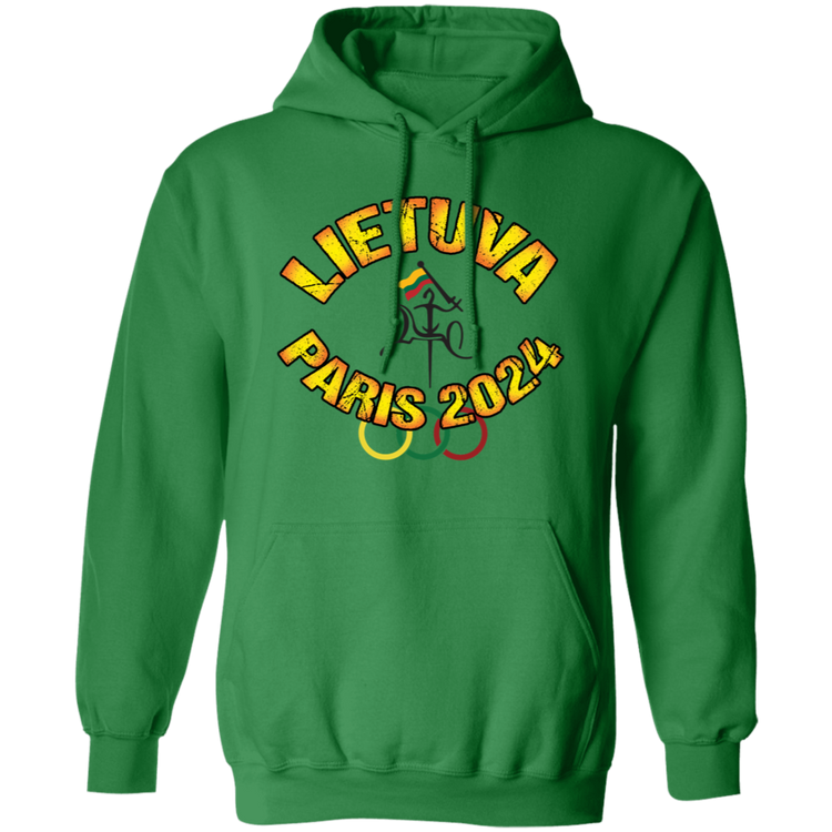 Team Lietuva 2024 Vytis - MenWomen Unisex Comfort Pullover Hoodie - Lithuania Strong