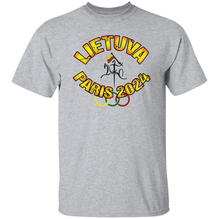 Team Lietuva 2024 Vytis  - Mens Classic Short Sleeve T-Shirt - Lithuania Strong