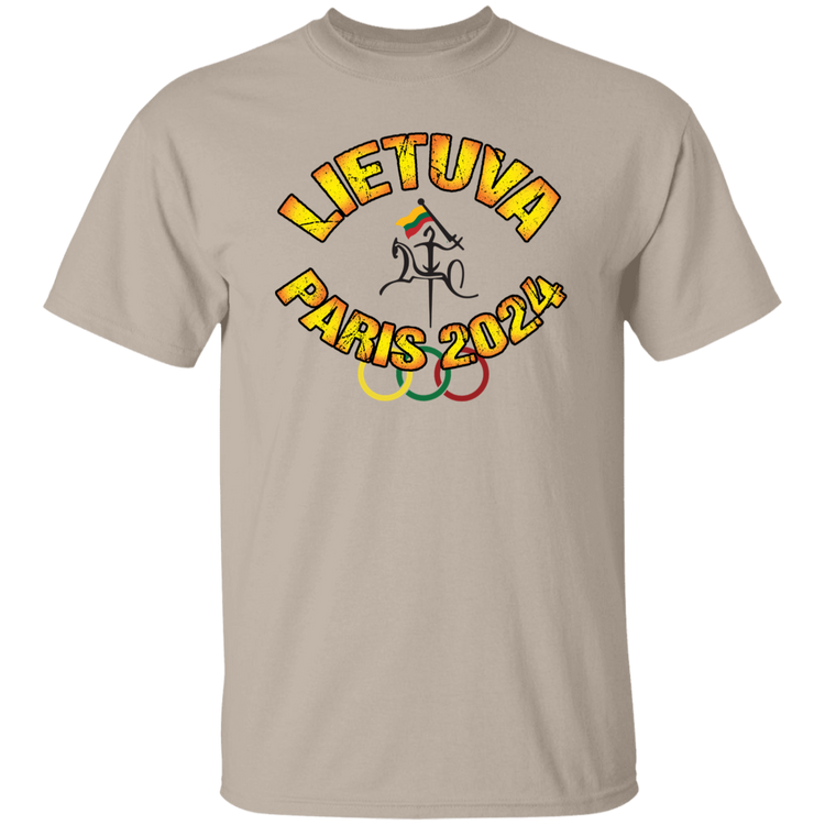 Team Lietuva 2024 Vytis  - Mens Classic Short Sleeve T-Shirt - Lithuania Strong