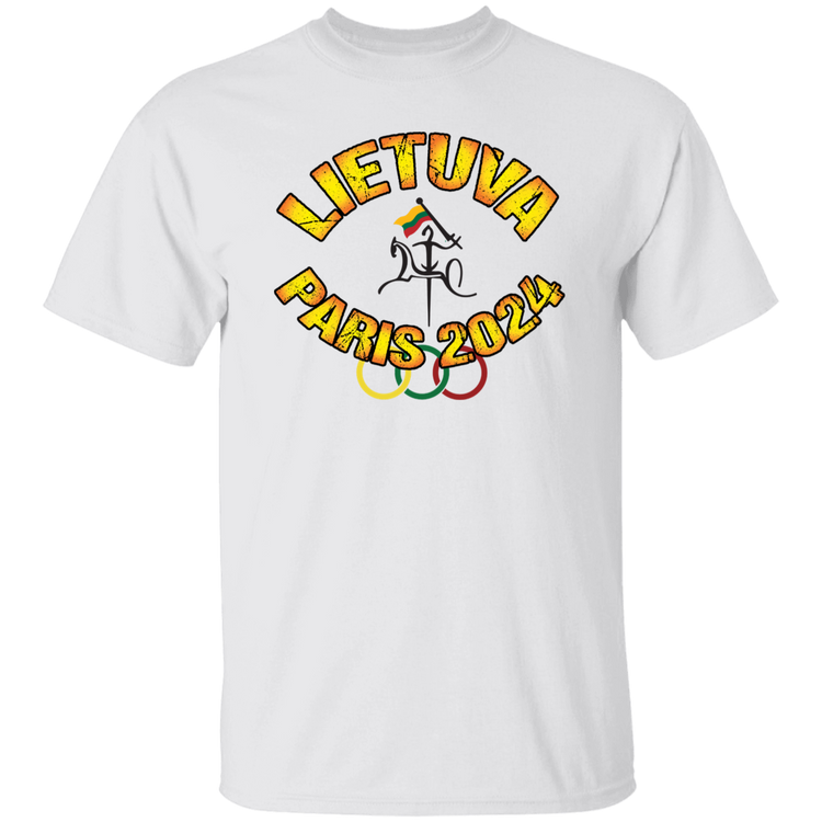 Team Lietuva 2024 Vytis  - Mens Classic Short Sleeve T-Shirt - Lithuania Strong