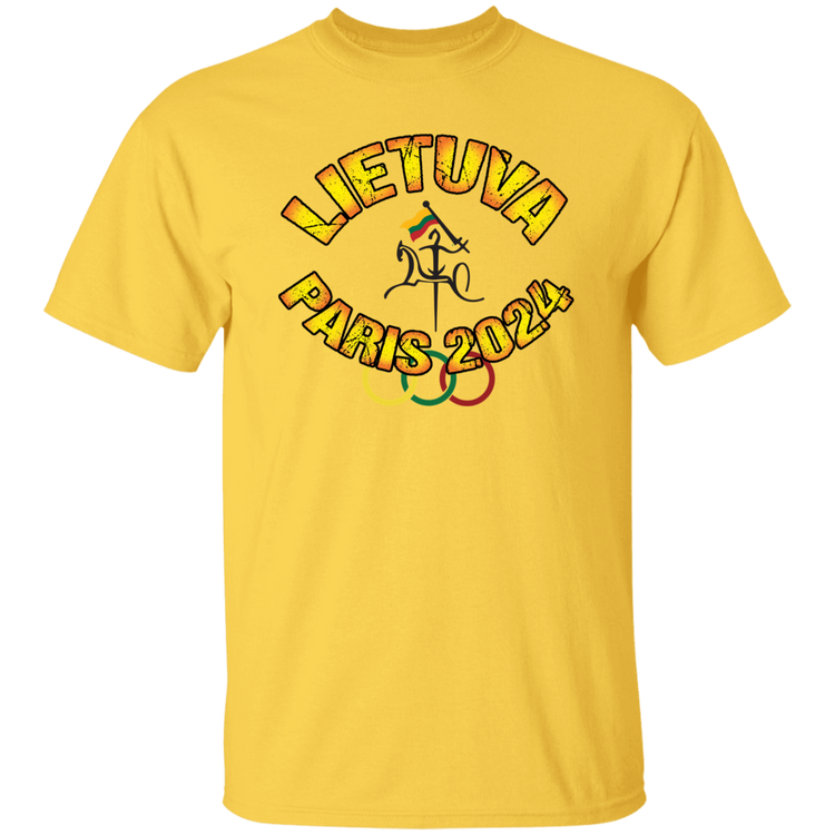 Team Lietuva 2024 Vytis  - Mens Classic Short Sleeve T-Shirt - Lithuania Strong