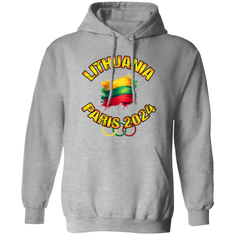 Team Lithuania 2024 Olympics - MenWomen Unisex Comfort Pullover Hoodie - Lithuania Strong