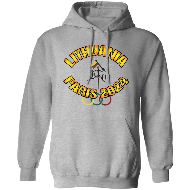 Team Lithuania 2024 Vytis - MenWomen Unisex Comfort Pullover Hoodie - Lithuania Strong