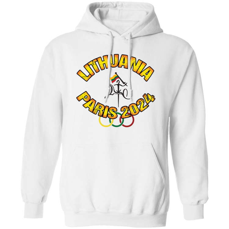Team Lithuania 2024 Vytis - MenWomen Unisex Comfort Pullover Hoodie - Lithuania Strong