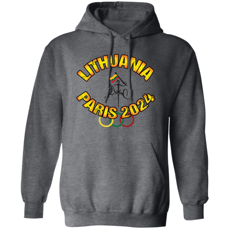 Team Lithuania 2024 Vytis - MenWomen Unisex Comfort Pullover Hoodie - Lithuania Strong