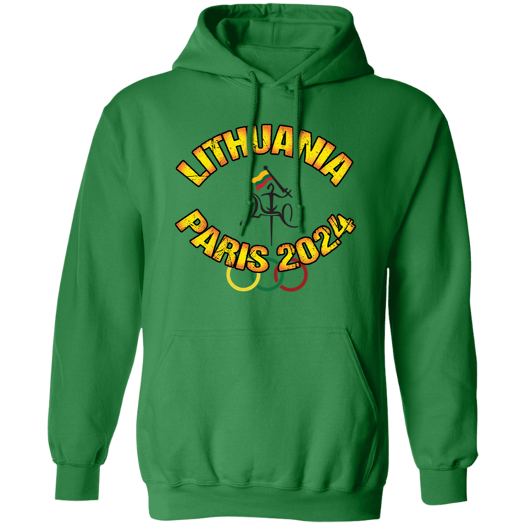 Team Lithuania 2024 Vytis - MenWomen Unisex Comfort Pullover Hoodie - Lithuania Strong