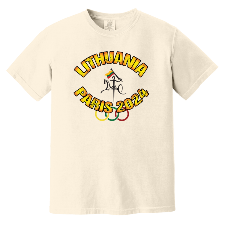 Team Lithuania 2024 Vytis - MenWomen Unisex Soft-Washed Comfort Cotton Short Sleeve T-Shirt - Lithuania Strong
