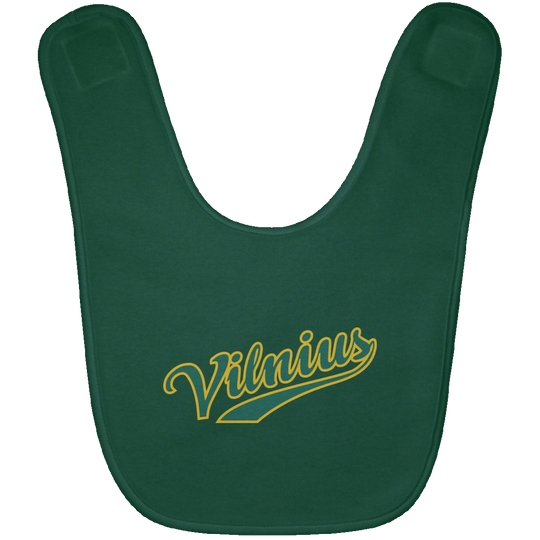 Vilnius - BABYBIB Baby Bib - Lithuania Strong