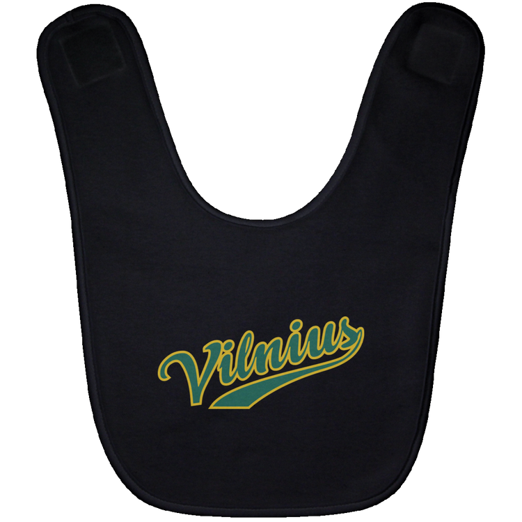 Vilnius - BABYBIB Baby Bib - Lithuania Strong