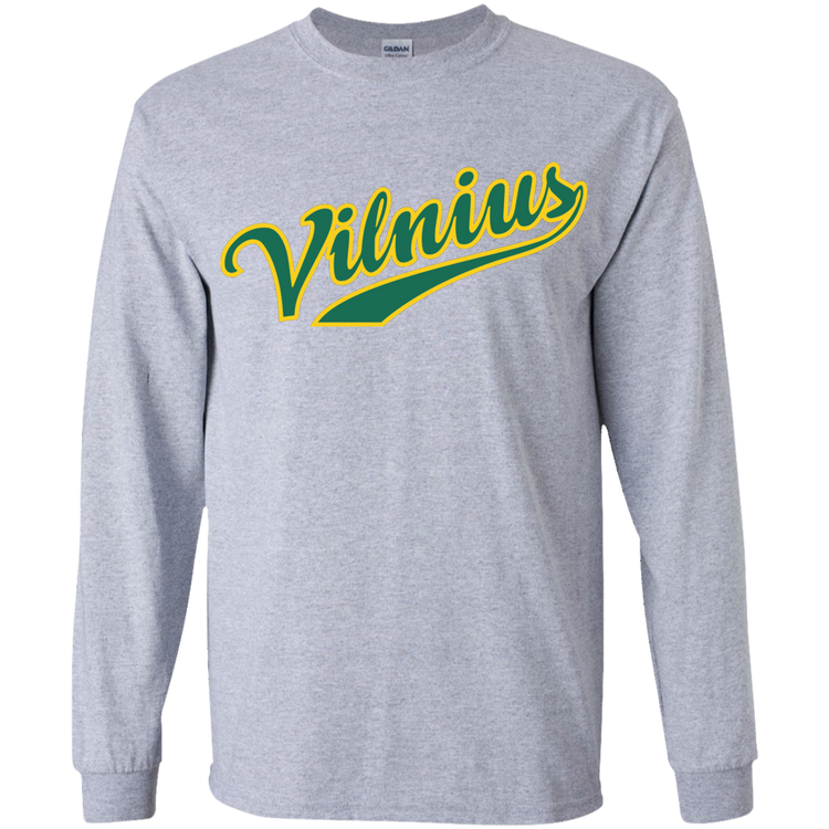 Vilnius - Boys Youth Classic Long Sleeve T-Shirt - Lithuania Strong