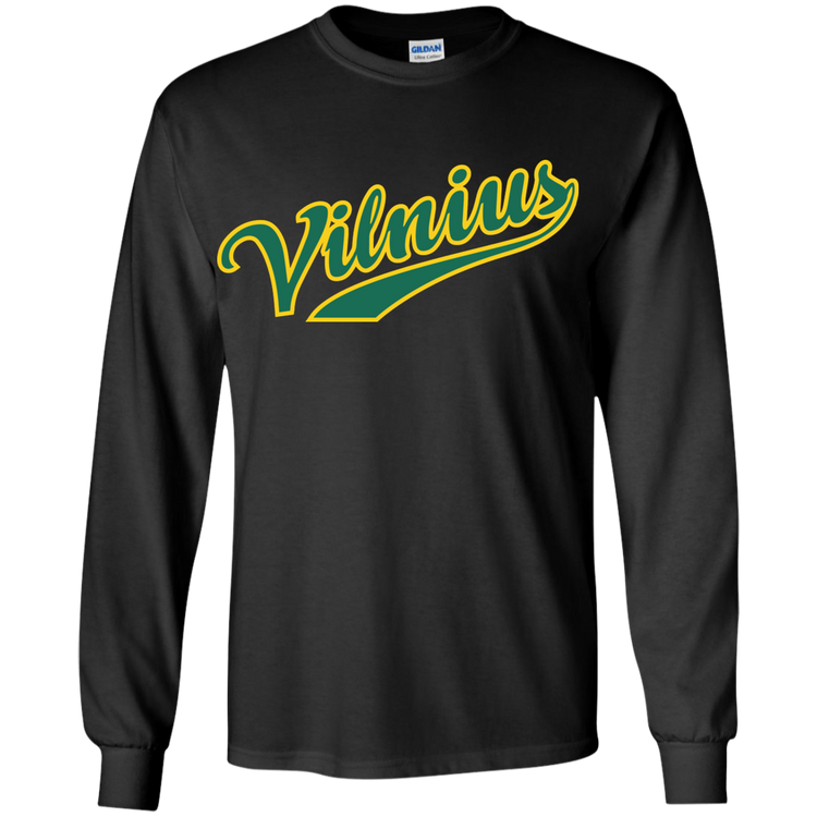 Vilnius - Boys Youth Classic Long Sleeve T-Shirt - Lithuania Strong