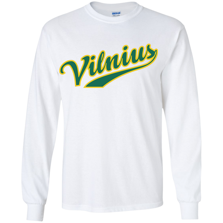 Vilnius - Boys Youth Classic Long Sleeve T-Shirt - Lithuania Strong