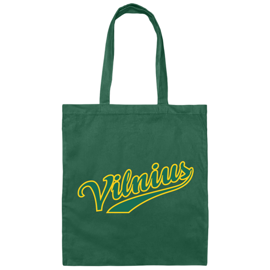 Vilnius - Canvas Tote Bag - Lithuania Strong