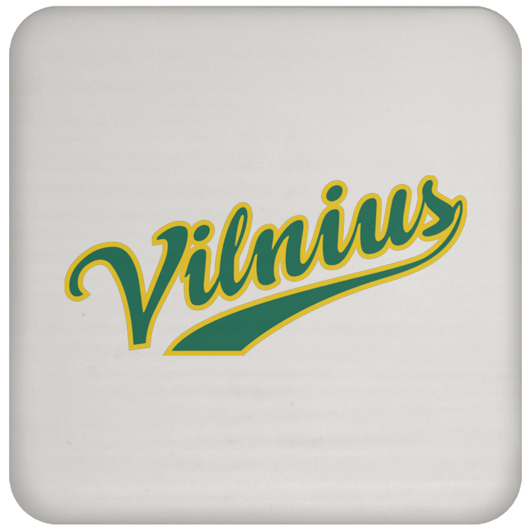 Vilnius - High Gloss Coaster - Lithuania Strong