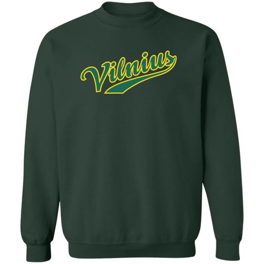 Vilnius - MenWomen Unisex Comfort Crewneck Pullover Sweatshirt - Lithuania Strong