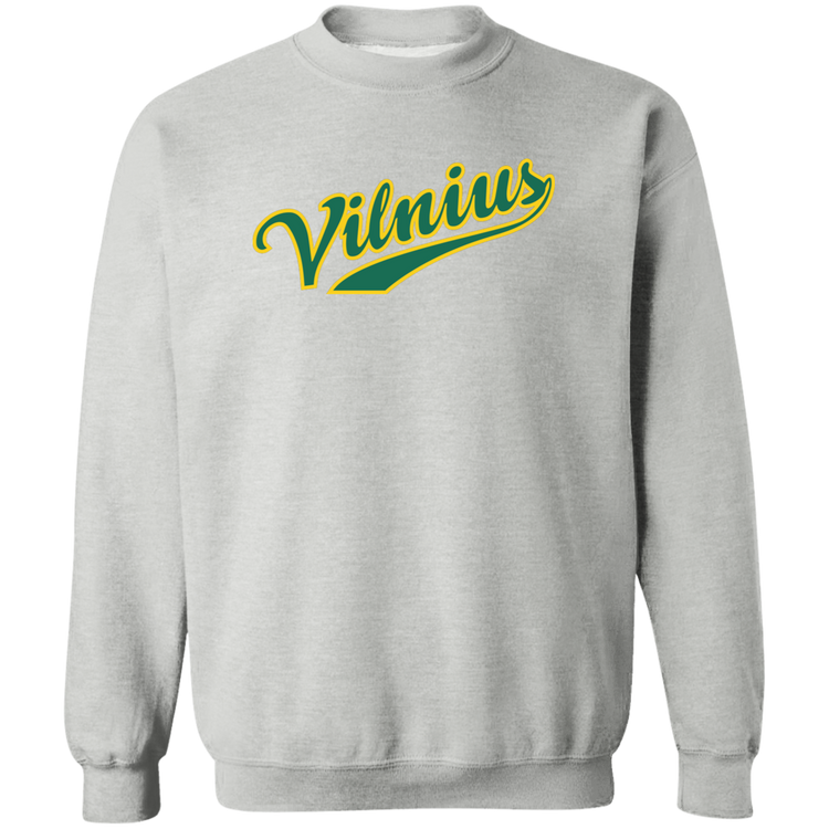 Vilnius - MenWomen Unisex Comfort Crewneck Pullover Sweatshirt - Lithuania Strong
