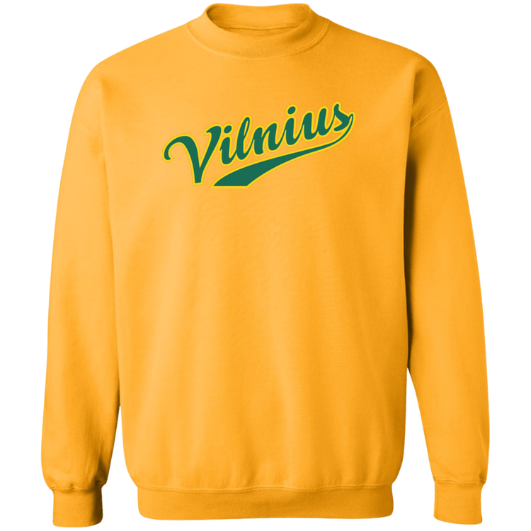 Vilnius - MenWomen Unisex Comfort Crewneck Pullover Sweatshirt - Lithuania Strong
