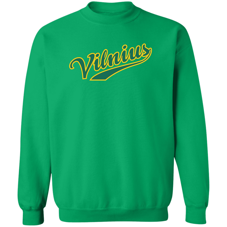 Vilnius - MenWomen Unisex Comfort Crewneck Pullover Sweatshirt - Lithuania Strong