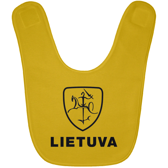 Vytis Lietuva - BABYBIB Baby Bib - Lithuania Strong