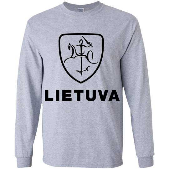 Vytis Lietuva - Boys Youth Classic Long Sleeve T-Shirt - Lithuania Strong