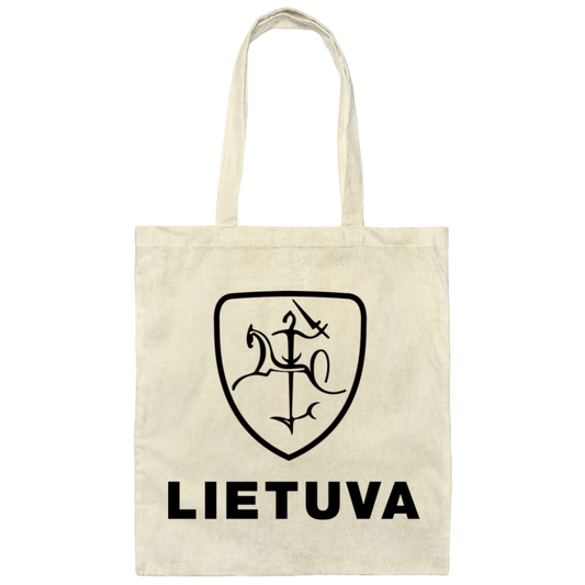 Vytis Lietuva - Canvas Tote Bag - Lithuania Strong