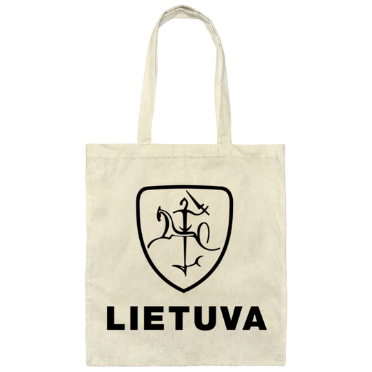 Vytis Lietuva - Canvas Tote Bag - Lithuania Strong