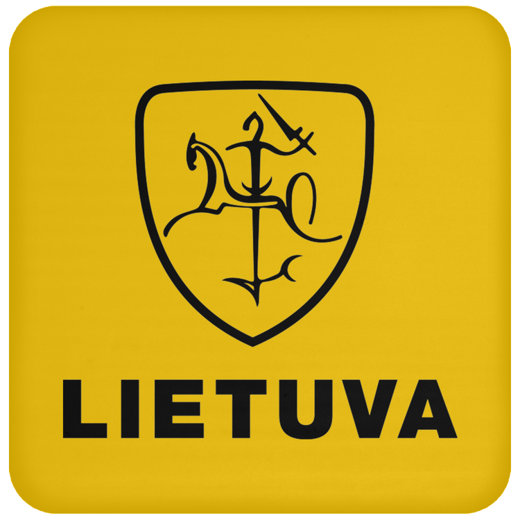 Vytis Lietuva - High Gloss Coaster - Lithuania Strong