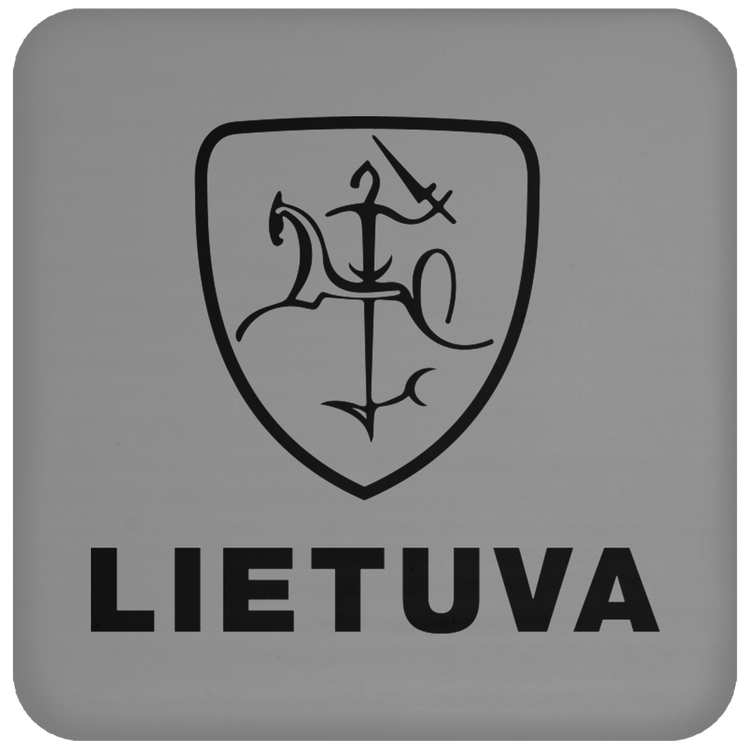 Vytis Lietuva - High Gloss Coaster - Lithuania Strong