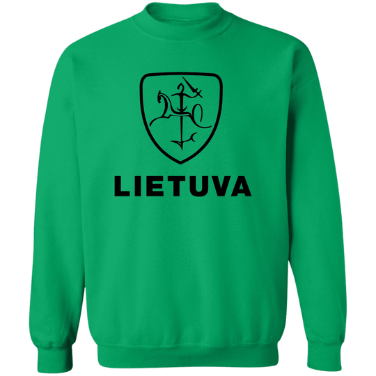 Vytis Lietuva - MenWomen Unisex Comfort Crewneck Pullover Sweatshirt - Lithuania Strong